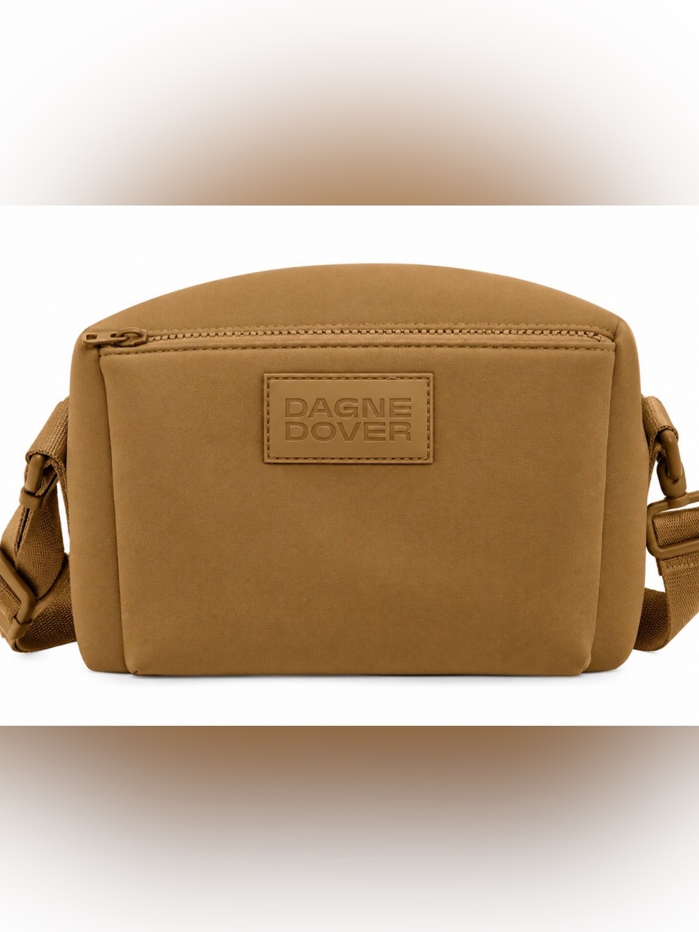 Dagne Dover Caramel Brown Toiletry Kit